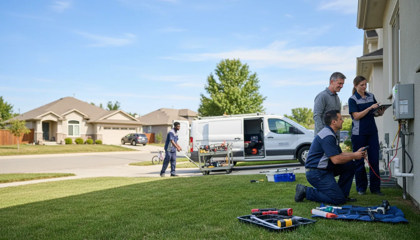 Tankless water heater service in Claysville, PA